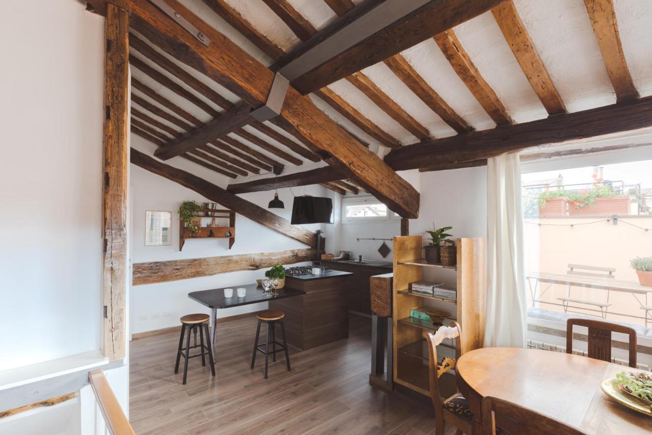 Amazing Penthouse With Terrace And Rooftop In Trastevere Róma Kültér fotó