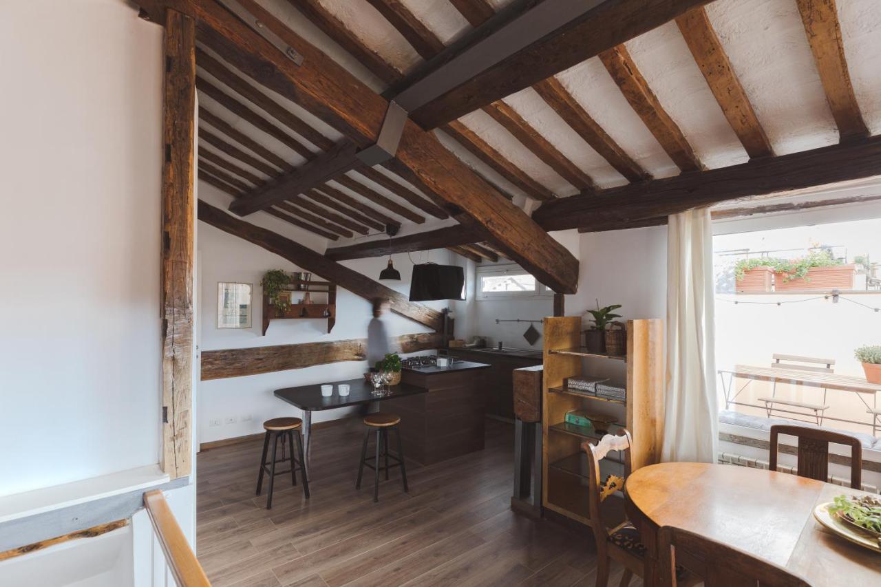 Amazing Penthouse With Terrace And Rooftop In Trastevere Róma Kültér fotó