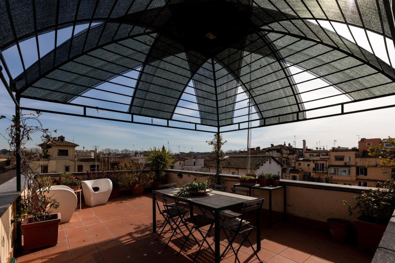 Amazing Penthouse With Terrace And Rooftop In Trastevere Róma Kültér fotó