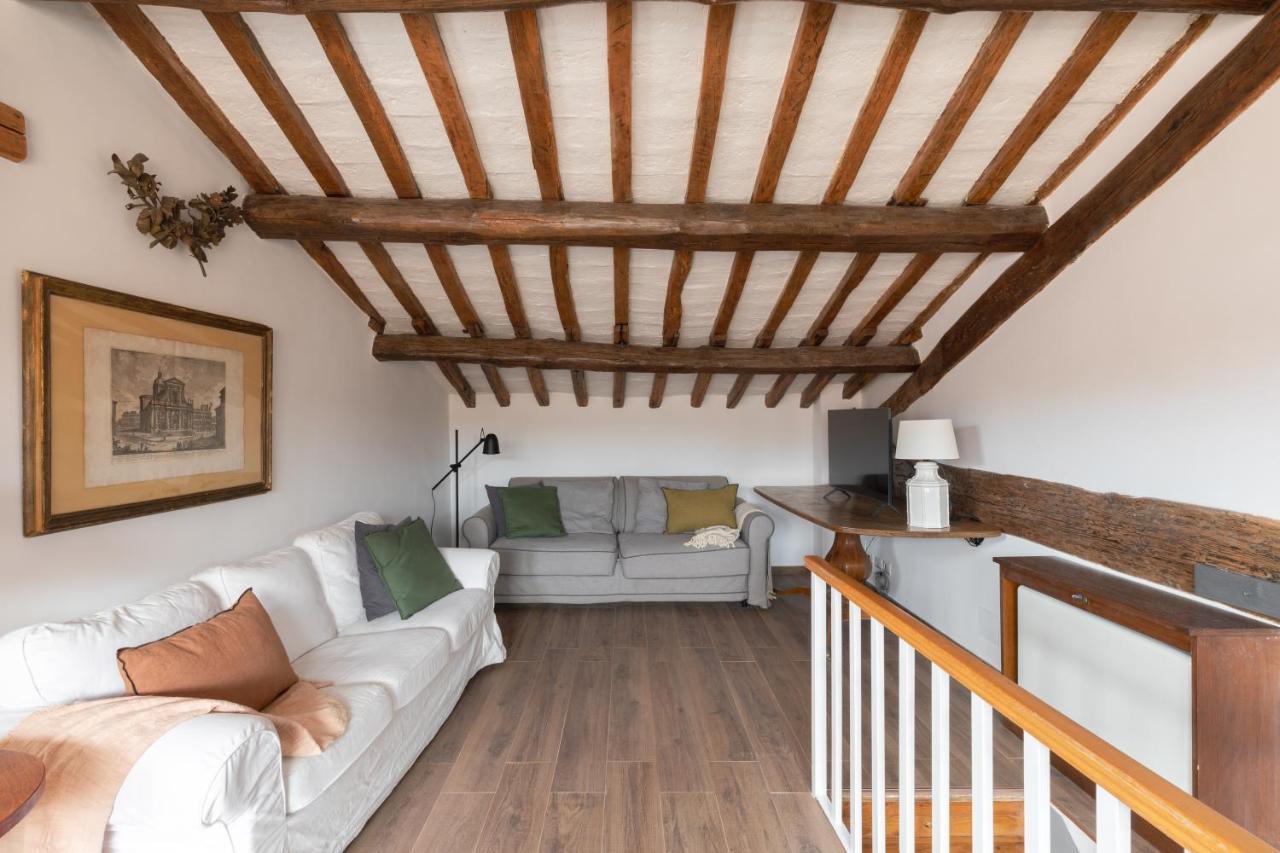 Amazing Penthouse With Terrace And Rooftop In Trastevere Róma Kültér fotó